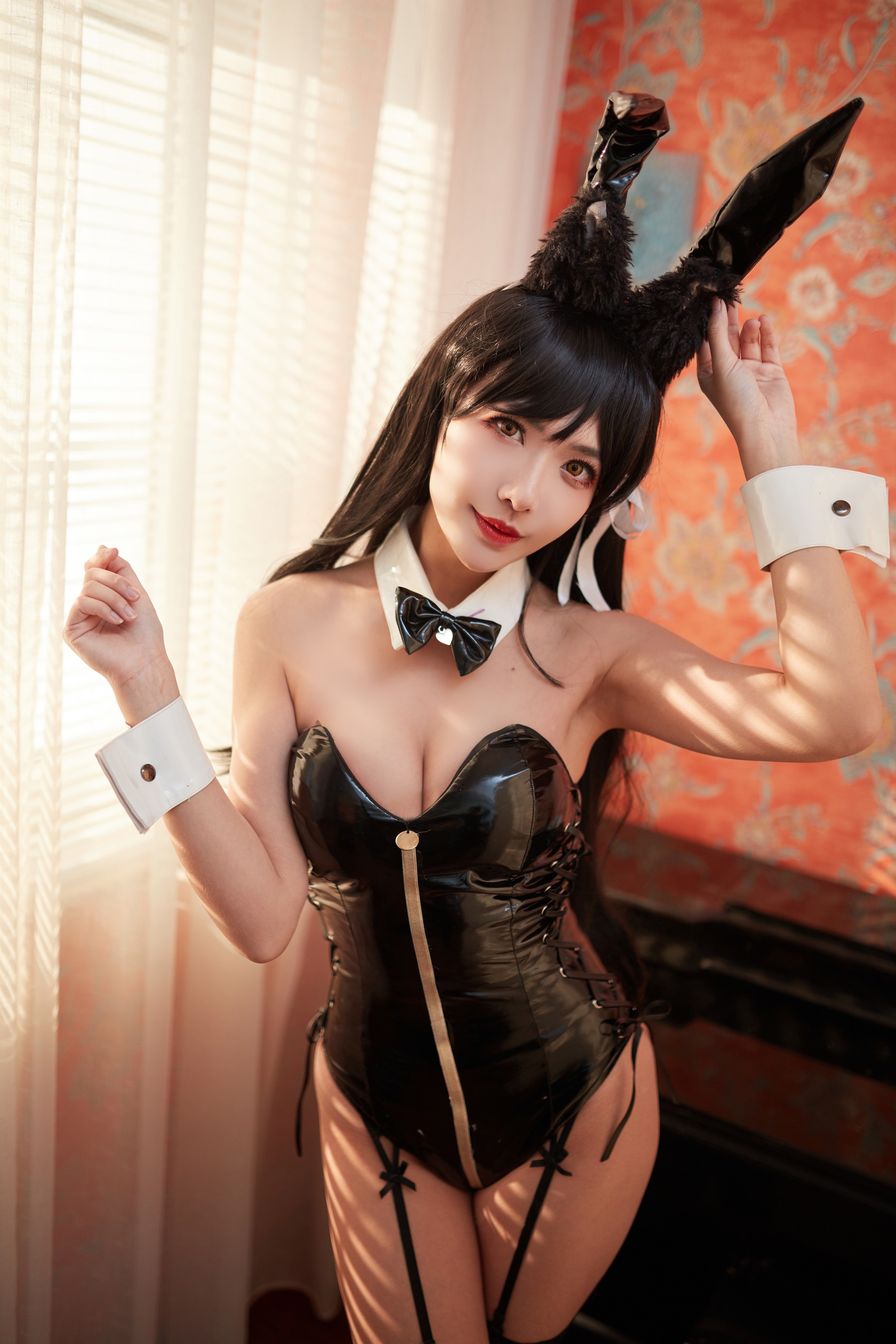 图片[1]-源纱希喵喵喵 – NO.008 爱宕兔女郎[31P]-XikXak